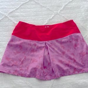 Adidas Mixed Print Pull On Golf Skort Short Skirt New